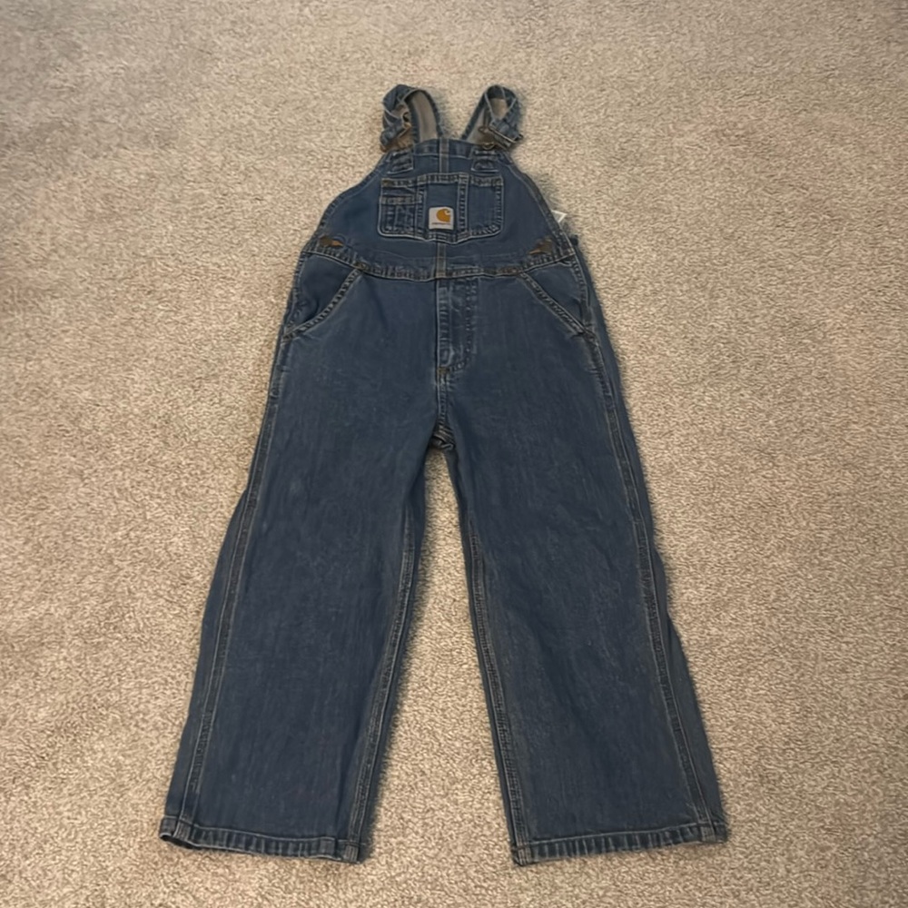 Carhartt Master Cloth Overalls , size kid 5.